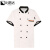 比鹤迖 BHD-2980 餐厅食堂厨房工作服/工装 短袖[白色]3XL 1件