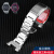 适用卡西欧G-SHOCK手表不死鸟MTG-B2000系列实心不锈钢金属手表带 钢色 2000mm