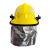 江波 3C认证消防头盔 韩式防护头盔14款消防员灭火防护头盔(显眼黄)
