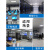 OA网络地板办公室钢地板高架空活动智能高架地板500*500*28 六面包钢硫酸钙(单块无配件) 600*600*30