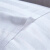 池羽宾馆酒店枕套 全棉纯棉纯白色加密加厚单人缎条枕头套 75x45 全棉加密
