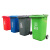 分类回收垃圾桶  材质：PE聚乙烯；颜色：红色；容量：120L；类型：带轮带盖