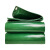 广深帆布 加厚PVC刀刮布 10m*5m 绿色 500±20g/m² 厚度0.42mm 1张 