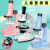 显微镜儿童高清放大镜套装科教小学生礼物望远镜科学实验玩具 混合标本12pcs