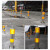 不锈钢钢管警示柱防撞路桩小区挡车杆道路隔离带反光分道口柱 尺寸/颜色均可定做