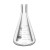 三角烧瓶烧杯化学实验器材锥形瓶带塞50/150/250/500/1000ml玻璃 直口三角瓶250ml含塞