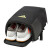 阿迪达斯（adidas）羽毛球包球拍袋单肩背包便携羽球运动防磨收纳保护袋拍长款球拍包 MB0240【黑色 带鞋仓】