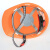 华盾2900国标V型带透气孔ABS安全帽旋钮帽衬【含印LOGO】 橙色 