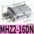 气动手指气缸HFZ6/mhz2-16d/MHZL2-10D/20/25/32小型平行气爪 MHZ2-16DN