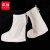 谋福（CNMF）白色棉劳保矿用袜子  雨鞋雨靴脚套袜套 （长款白色袜子） 