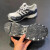 阿迪达斯 （adidas）男鞋春季新款三叶草运动鞋SHADOWTURF时尚休闲鞋网面透气跑步鞋 GW3966蓝色 40