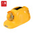 久臻YTF10 太阳能风扇帽 强风安全帽制冷帽 黄色12000六风扇