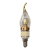 定制E14螺口节能LED玉石蜡烛水晶吊灯专用光源上下发光三变光玉米 E27火箭泡16W暖光