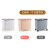 海斯迪克 厨房分类垃圾桶 厨余干湿分离带盖垃圾桶 带轮多层收纳置物架 单层橘粉色 HKT-601