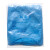 一次性防护服透气分体式防尘覆膜防水罩衣参观美容院工作服 蓝色 35克SMS透明装 XL