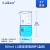 玻璃烧杯耐高温加厚带刻度高硼硅玻璃低型烧杯化学实验器材 5定制 高型玻璃烧杯500ml(2个)