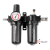 空压机油水分离器 喷漆用气泵喷漆过滤 吹尘用过滤器气源处理器 工业三联 AC3000-02+快速接头