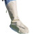 牛皮护脚罩电焊护脚套护腿电焊工防烫隔热劳保防护用品护脚脚盖 一双帆布护脚套
