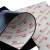 筑采（ZHUCAI）止滑垫橡胶保护垫可剪裁硅胶防水防滑垫自粘 白色宽10cm×厚5mm×长50cm 