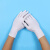 【L透明微弹款PVC100只】一次性乳胶手套加厚耐磨餐饮防水丁晴橡胶胶皮手套