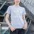 阿迪达斯 （adidas） 三叶草女装夏季短袖T恤运动服时尚舒适透气休闲圆领半袖衫上 GN2975浅蓝  S-34