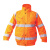 博迪嘉 GN410B 防风防雨警示工作服 荧光橘红色（件）S-3XL
