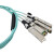 利合光电（LHG）QSFP28+AOC光纤堆叠线100G万兆光缆兼容华为思科华三锐捷浪潮等光模块 OM3紫25米