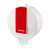 定制卫生间大卷纸盒壁挂式 宾馆厕所卫生纸盒 家庭商用圆形塑议价 VX785白+红色
