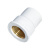 联塑 LESSO  铜内丝直接头PVC给水管入铜内牙直通铜内丝异径直接头(PVC)白色 DN32  6分