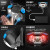 洛港 感应豪华版 白红双光 灰配充电头 LED头灯强光充电感应超轻头戴式手电筒超亮夜钓捕鱼专用灯