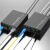 YUNFANXINTONG YF-GSF-1F4F/25 百兆单模单纤光纤收发器 含A端、B端 支持14槽机架  25公里 1光4电 外置电源
