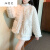 细偲曼法式小香风羊羔绒短款外套女2023冬季新款韩版宽松气质上衣 米白色 S 80-97斤