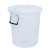 大号加厚塑料圆桶超大容量水桶储水用级酿酒发酵带盖胶桶 升级加厚160L 白带盖 装240斤水