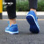 多威跑步鞋男女专业田径训练鞋马拉松慢中考鞋体育专用立定跳远运动鞋 蓝/白 40