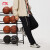 李宁反伍BADFIVE篮球系列卫裤男子24夏季新款休闲宽松冰感运动裤 黑色-3 M/170