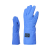 君御防冻手套低温手套C3338液氮耐低温防冻手套冷库冷冻手套 蓝色 C3348液氮耐低温防护手套 38cm