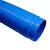 pvc波纹管蓝色橡胶软管排风管雕刻机吸尘管通风软管排气管伸缩管 ONEVAN 250mm*1米