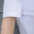 茗维雅2023夏季新款女短袖衬衫韩版V领职业气质工作服修身正装衬衣 白色长袖 s 建议70-80斤