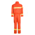 优普泰抢险救援服17款消防救援服阻燃服冬季套装 橙色 3XL