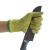 锐麻 芳纶手套阻燃防割耐磨耐高温防火星汽车工业焊接手套 黄色手套*L 1双 