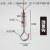 定制适用钢丝绳配件吊灯绳钢丝吊码吊线吊灯配件一分二锁线器灯饰灯具配件 套码(10个)