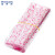 稳斯坦 W7476 (100个)超市促销透明包装袋子 印花塑料袋礼品包装袋 粉色48*65cm