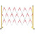 铦铓 玻璃钢护栏 安全围栏 绝缘可拉伸围栏 红白伸缩护栏  施工围挡可移动 国标款红白管式 1.2*2.5米