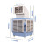 科瑞利（KERUILI） 工业冷风机厂房工厂 用室内室外冷风机水冷空调 水空调网吧冷气机 空调扇 1.5KW单面定速（电压备注）