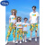 迪士尼（Disney）三亚旅游衣服海边度假海南套装短袖男士宽松夏装款沙滩家庭装 白色 T恤+裤子 M 女M(95-108斤穿