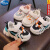 迪士尼（Disney）夏季透气网面老爹鞋儿童运动鞋1-5岁半2小孩宝宝鞋网鞋3小童潮鞋4 米色(透气单网) 21码/内长13cm