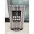 不锈钢分类垃圾桶大号商用客厅创意厨房带盖公共场合户外圾筒 A79-20升+20升(可回收有害垃圾)