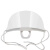 广渤 防雾透明口罩餐饮微笑厨师面罩防唾液酒店厨房餐厅防口 水口罩100只/袋装 透明色 