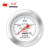 红旗（HONGQi） Y-60ZT轴向带前边压力表0-0.16mpa 面板安装水压油压液压表螺纹M14*1.5	