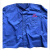 包健 单防衬衣防静电  宝蓝色长袖 160/件